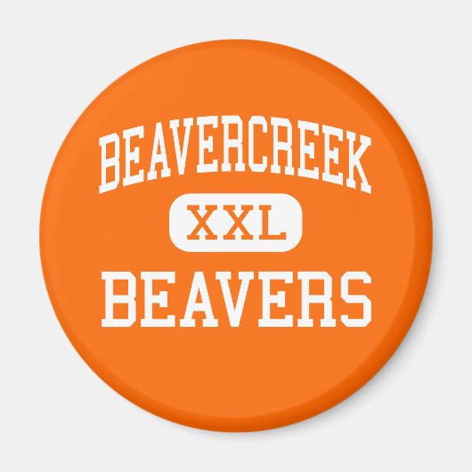 Beavercreek - Bevers - High - Beavercreek Ohio Magneet (Voorkant)