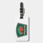 Beaverhead-Deerlodge National Forest Camping Bagagelabel (Voorkant verticaal)