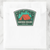Beaverhead-Deerlodge National Forest Camping Rechthoekige Sticker (Tas)