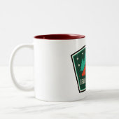 Beaverhead-Deerlodge National Forest Camping Tweekleurige Koffiemok (Links)