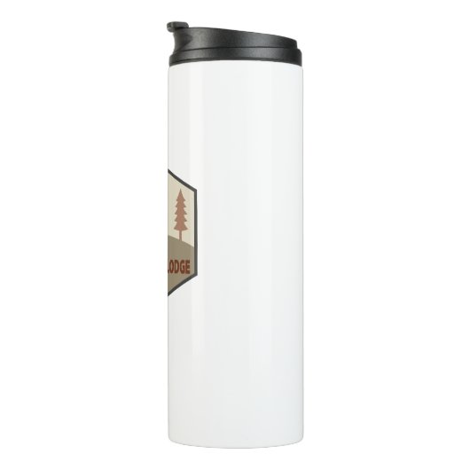 Beaverhead-Deerlodge National Forest Montana Beer Thermosbeker (Geroteerd rechts)