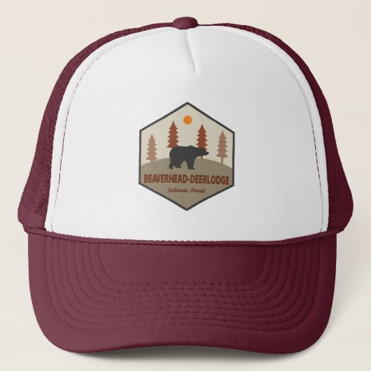 Beaverhead-Deerlodge National Forest Montana Beer Trucker Pet (Voorkant)