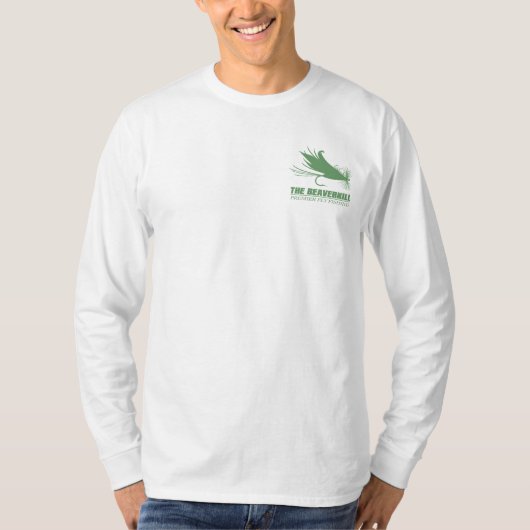 Beaverkill River (Vliegvisserij) T-shirt (Voorkant)