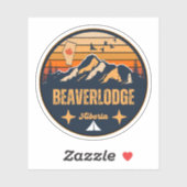 Beaverlodge, Alberta Sticker (Vel)