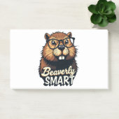 Beaverly Smart - Grappige Bever met een Grafische Post-it® Notes (Kantoor)