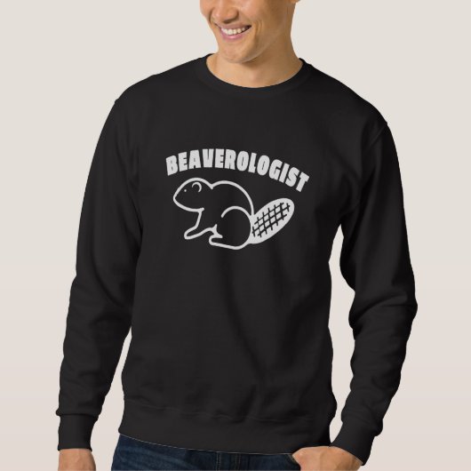 Beaveroloog Beaver Pun  Trui (Voorkant)
