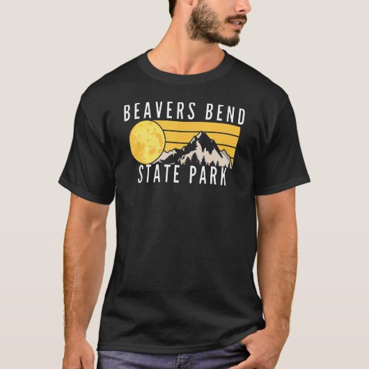 Beavers Bend State Park Oklahoma, OK Camping 3 T-shirt (Voorkant)