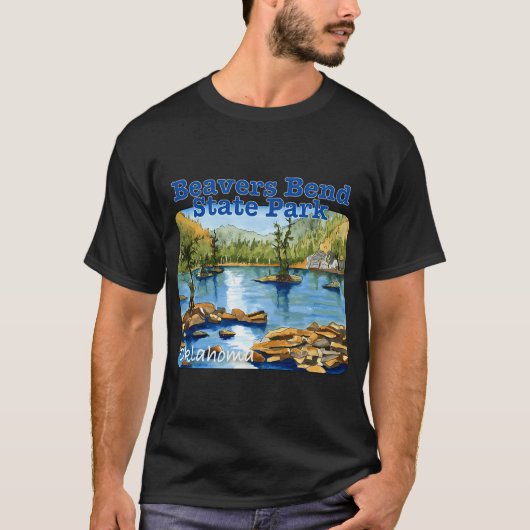 Beavers Bend State Park, Oklahoma T-shirt (Voorkant)