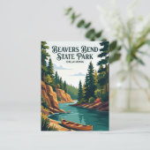 Beavers Bend State Park VS Briefkaart (Staand voorkant)