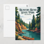 Beavers Bend State Park VS Briefkaart (Voorkant / Achterkant)