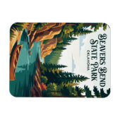 Beavers Bend State Park VS Magneet (Horizontaal)