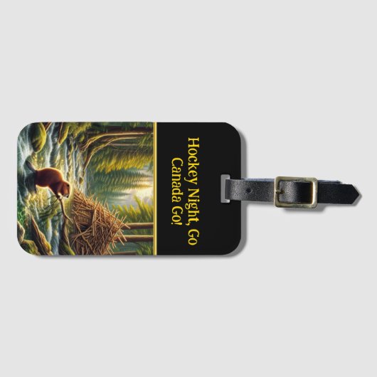 Beavers Branch Symphony Bagagelabel (Voorkant (horizontaal))