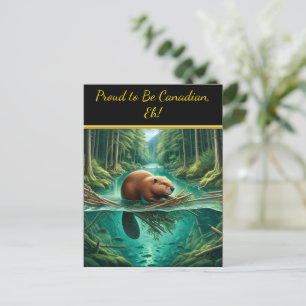 Beavers Forest Symfonie Briefkaart