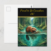 Beavers Forest Symfonie Briefkaart (Voorkant / Achterkant)