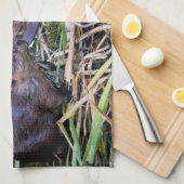 Beavers Kissfoto Theedoek (Quarter Fold)