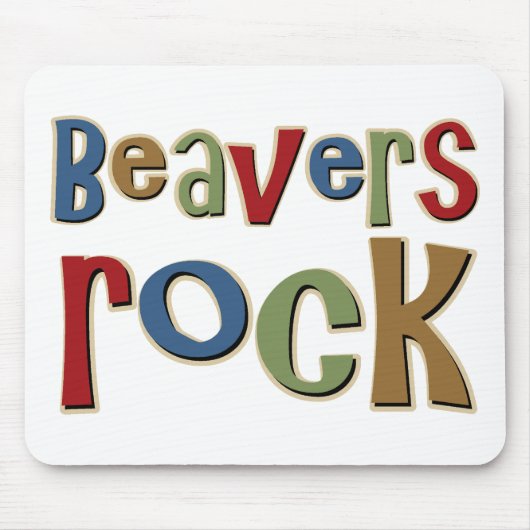 Beavers Rock Muismat (Voorkant)