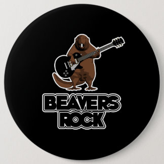 Beavers Rock Ronde Button 6,0 Cm