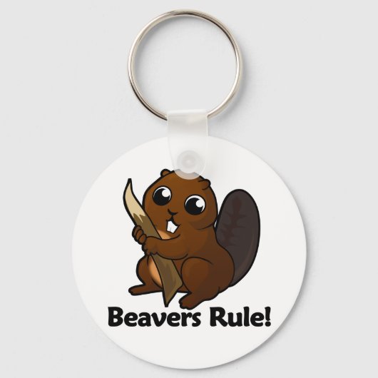 Beavers Rule! Sleutelhanger (Voorkant)