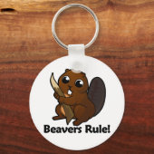Beavers Rule! Sleutelhanger (Voorkant)