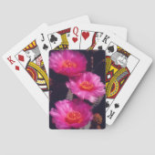 Beavertail Cactus Flowers 2 Pokerkaarten (Achterkant)