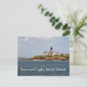 Beavertail Light, Rhode Island Briefkaart (Staand voorkant)