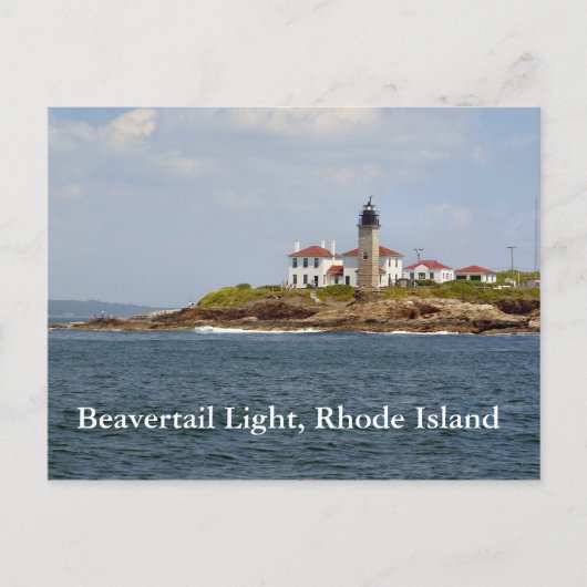 Beavertail Light, Rhode Island Briefkaart (Voorkant)