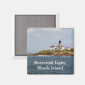 Beavertail Light, Rhode Island Magnet (Voorkant / Achterkant)