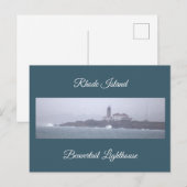 Beavertail Lighthouse Ansichtkaart Feestdagenkaart (Voorkant / Achterkant)