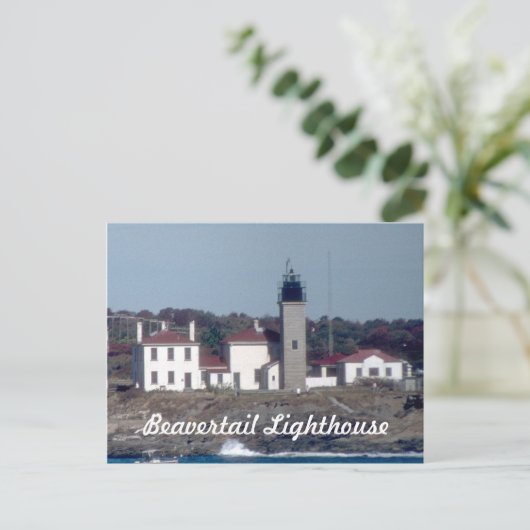 Beavertail Lighthouse Briefkaart 3 (Staand voorkant)