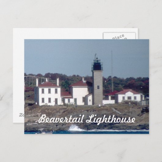 Beavertail Lighthouse Briefkaart 3 (Voorkant / Achterkant)