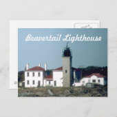 Beavertail Lighthouse Briefkaart 4 (Voorkant / Achterkant)
