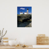 Beavertail Lighthouse Jamestown Rhode Island Poster (Keuken)