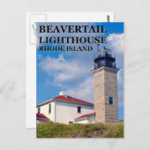 Beavertail Lighthouse, Rhode Island Briefkaart (Voorkant / Achterkant)