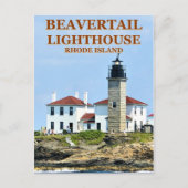 Beavertail Lighthouse, Rhode Island Briefkaart (Voorkant)