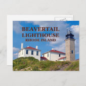 Beavertail Lighthouse, Rhode Island Briefkaart (Voorkant / Achterkant)