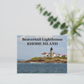 Beavertail Lighthouse, Rhode Island Briefkaart (Staand voorkant)