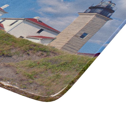 Beavertail Lighthouse Rhode Island Cutting Board Snijplank (Hoek)