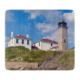Beavertail Lighthouse Rhode Island Cutting Board Snijplank
