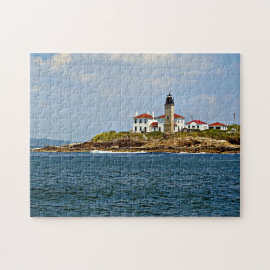 Beavertail Lighthouse, Rhode Island Legpuzzel (Horizontaal)