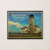 Beavertail Lighthouse Rhode Island Legpuzzel (Horizontaal)