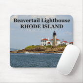 Beavertail Lighthouse, Rhode Island Mousepad Muismat (Met muis)