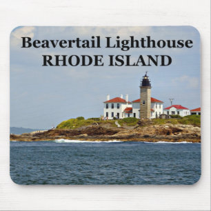 Beavertail Lighthouse, Rhode Island Mousepad Muismat