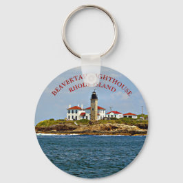 Beavertail Lighthouse, Rhode Island Sleutelhanger