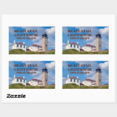 Beavertail Lighthouse, Rhode Island Stickers (Vel)
