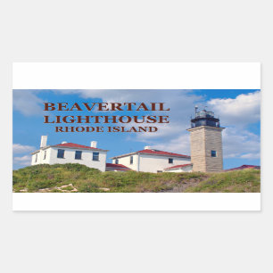Beavertail Lighthouse, Rhode Island Stickers