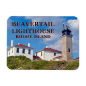 Beavertail Vuurtoren, Rhode Island Flexi-Magnet Magneet (Horizontaal)