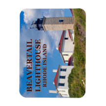 Beavertail Vuurtoren, Rhode Island Flexi-Magnet