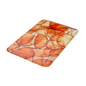 Beayful Oranje Leaf Bath Mat (Gekanteld)