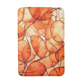 Beayful Oranje Leaf Bath Mat (Voorkant Verticaal)