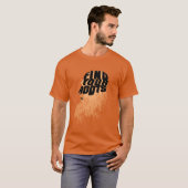 Bebaarde baard mannen citaat Bebaarde baard mannen T-shirt (Voorkant volledig)